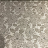 HBF Big Floral Grey on Lavender Upholstery Fabric