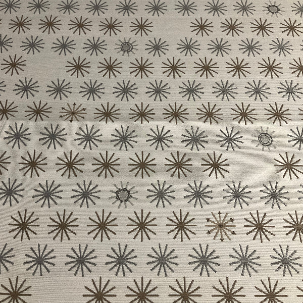 Mayer Spokes Quartz Outdoor Upholstery Fabric