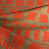 Remnant of Sina Pearson In Repeat Coral/Sage Sunbrella Upholstery Fabric