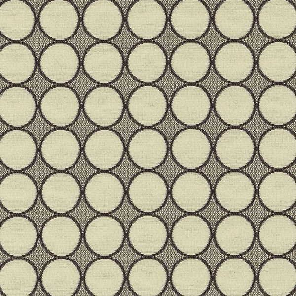 Pollack Hot Spot Chalk White Upholstery Fabric