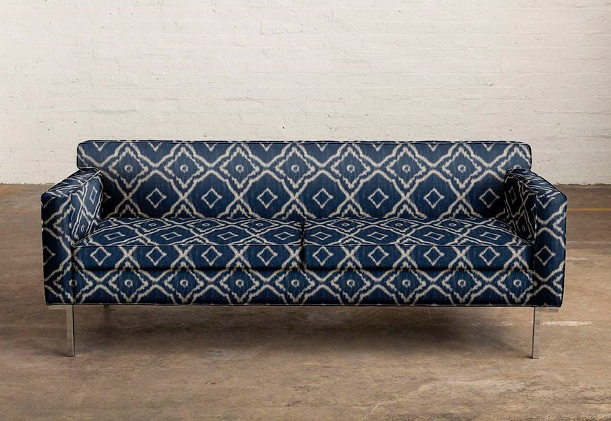 Pollack Goa Indigo Blue Upholstery Fabric