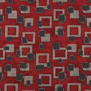 Pallas Phenomena Crimson Sky Red Upholstery Fabric