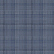 Pallas Tartan Minim Blue Upholstery Fabric