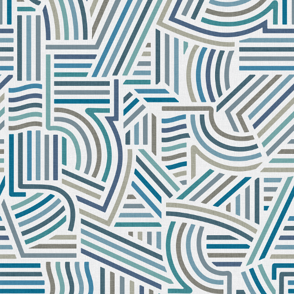 Remnant of Pallas Bend Wave Upholstery Vinyl