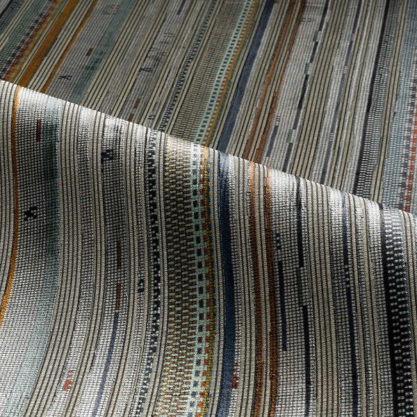 Designtex Piezo Florence Velvet Stripe Upholstery Fabric