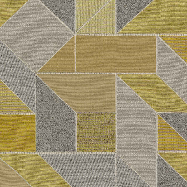 Remnant of Designtex Trouvaille Canary Upholstery Fabric