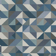 Remnant of Designtex Tangram Blueprint Upholstery Vinyl