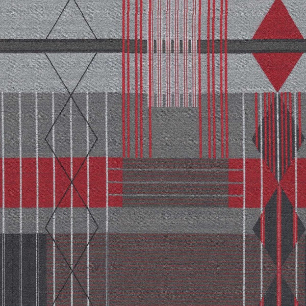 Designtex Plexus Garnet Red Upholstery Fabric