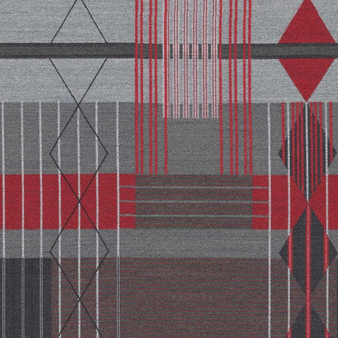 Designtex Plexus Garnet Red Upholstery Fabric