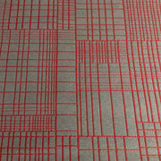 HBF Curtain Wall Robert Red Upholstery Fabric