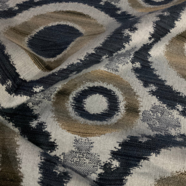Remnant of Sunbrella Abra Denim Outdoor Upholstery  Fabric