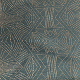 Designtex Starburst Dark Blue Green Upholstery Fabric