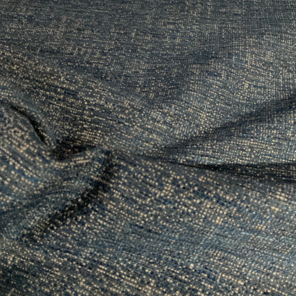 Mayer Odessa Indigo Weaved Blue Upholstery Fabric