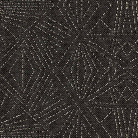 Designtex Starburst Char Brown Gray Upholstery Fabric