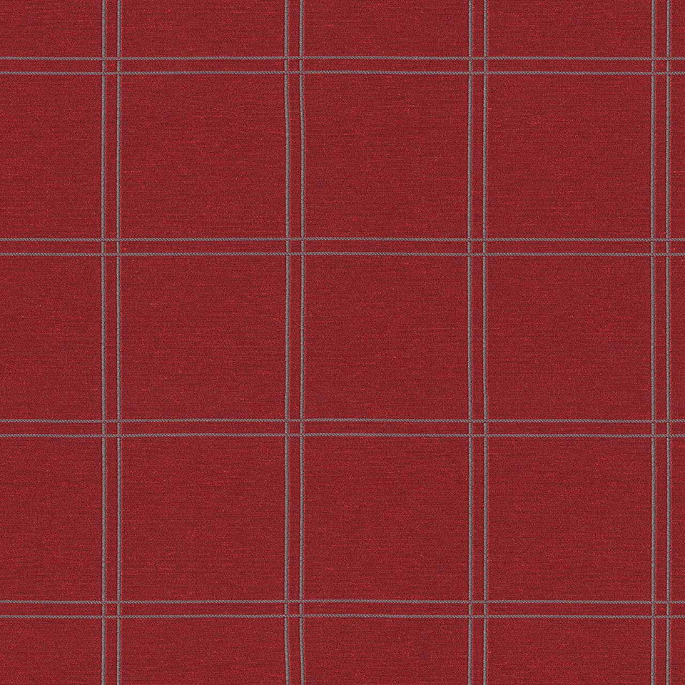 Remnant of Designtex Measure Persimmon Red Upholstery Fabric