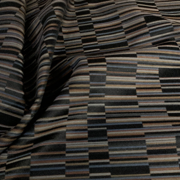 Maharam Tandem Squall Brown Upholstery Fabric