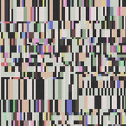 Remnant of Designtex Pixel Color Bar Upholstery Fabric