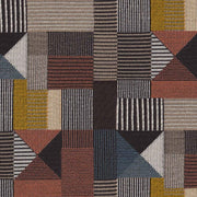 Designtex Geometric ll Red Yellow Upholstery Fabric