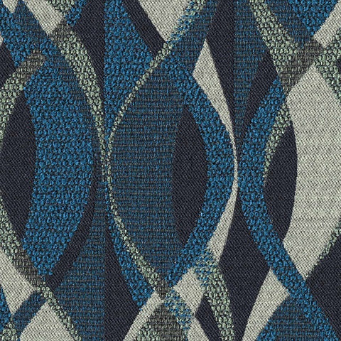 Designtex Flow Pacific Blue Upholstery Fabric