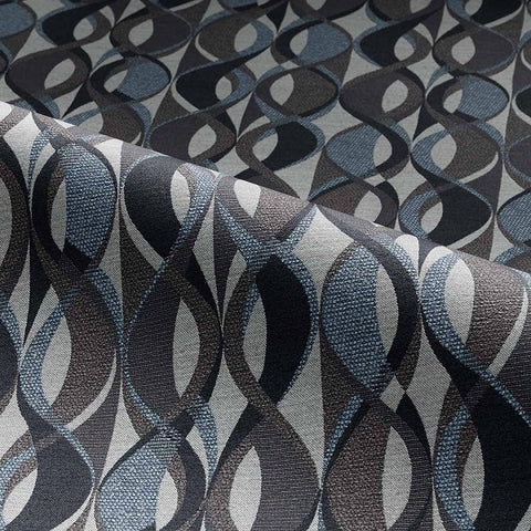 Designtex Flow Dive Blue Upholstery Fabric