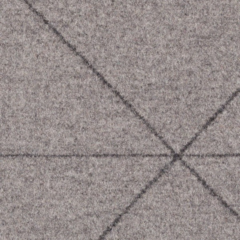 Designtex Bixby Macro Overcast Gray Wool Upholstery Fabric