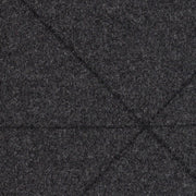 Designtex Bixby Macro Onyx Black Wool Upholstery Fabric