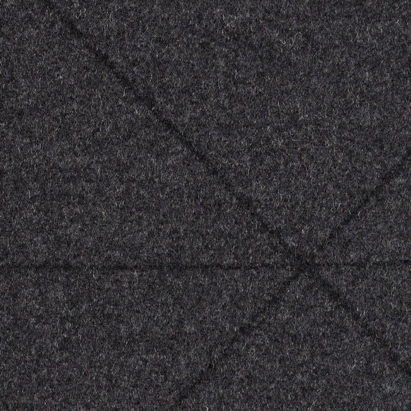 Designtex Bixby Macro Onyx Black Wool Upholstery Fabric