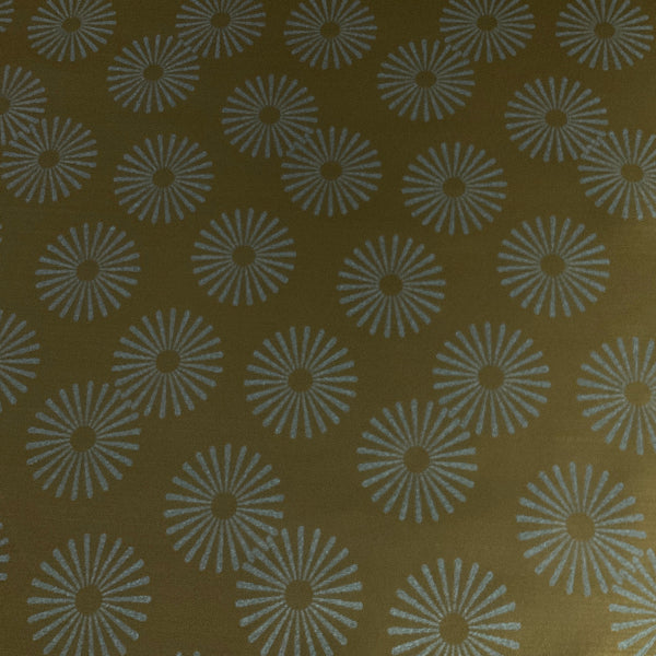 Pallas Wonder Wheel Pesto Green Upholstery Fabric