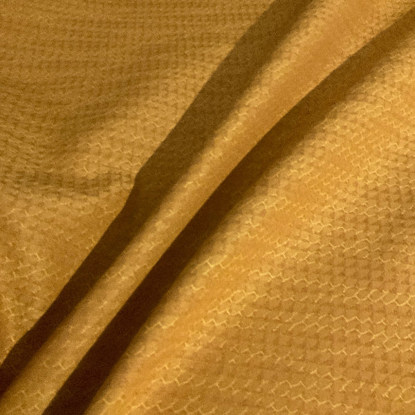 Guilford of Maine Snakeskin Butterscotch Textured Gold Upholstery Fabric