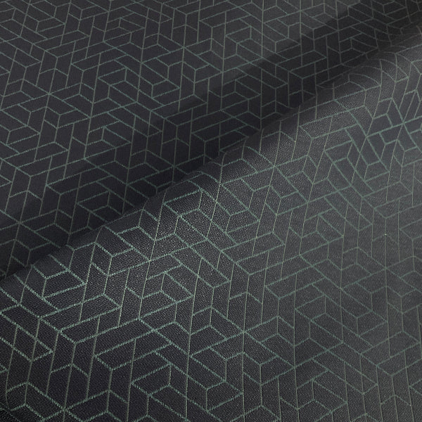 Luum Flexagon Blueprint Blue Upholstery Fabric