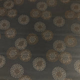 Arc-Com Brayer Flower Smoke Gray Upholstery Fabric
