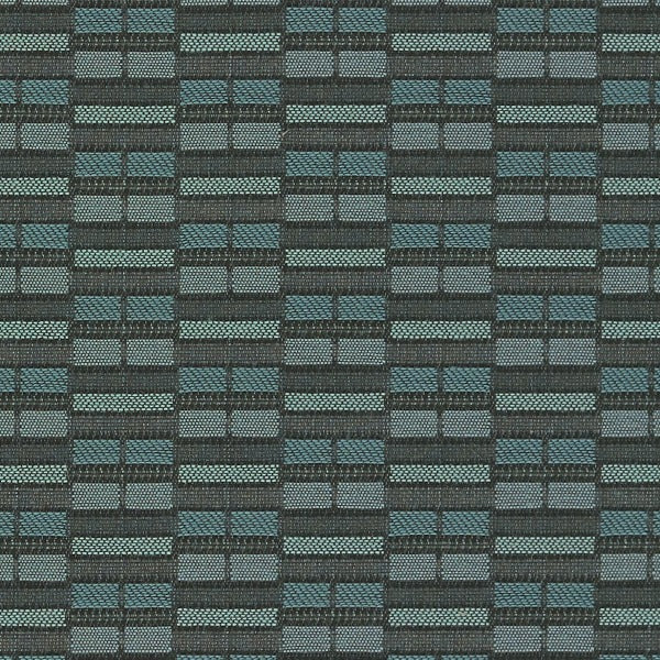 Remnant of Mayer Patio Aquaint Upholstery Fabric