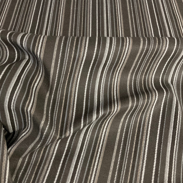 Anzea Stripes Otter Upholstery Vinyl