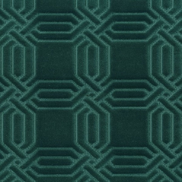 Brentano Interlock Holly Green Upholstery Fabric