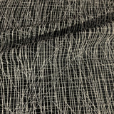 Remnant of HBF Scribble XS Noir Upholstery Fabric