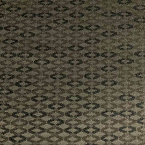 Maharam Oblique Mink Grey Modern Lattice Pattern Upholstery Fabric