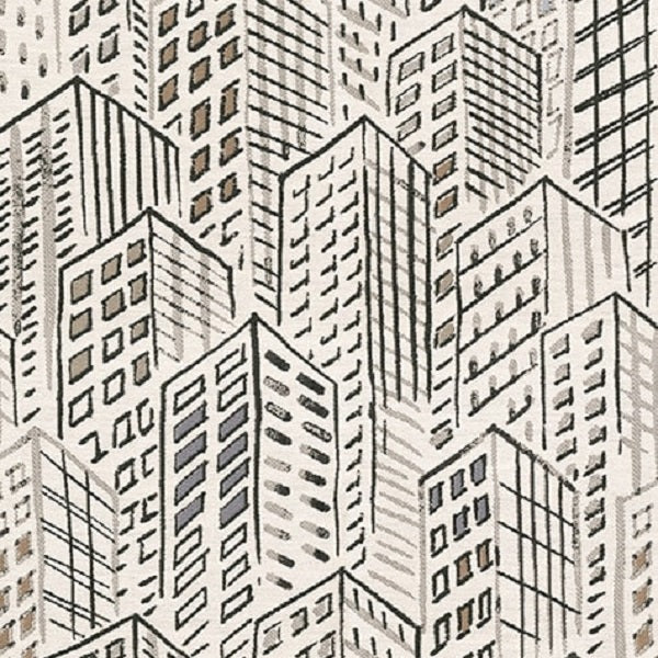 Brentano Cityscape Wrigley Upholstery Fabric