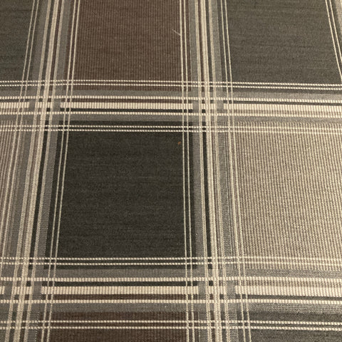 Arc-Com The Plaid Stone Upholstery Fabric