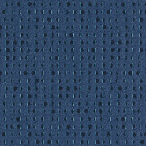 Maharam Lunar Code Designer Blue Upholstery Fabric