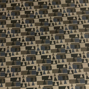 Remnant of CF Stinson Leaps and Bounds Stride Brown Upholstery Fabric