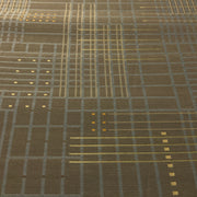 Maharam Urban Marsh Modern Geometric Brown Upholstery Fabric