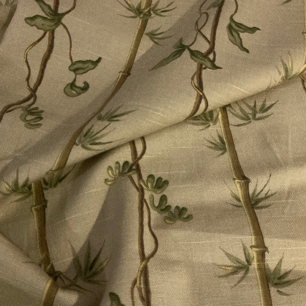 Braemore Textiles Bamboo Vines Cotton Print Fabric
