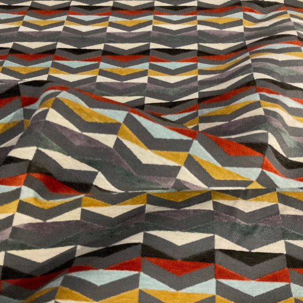 Carnegie Tandem 02 Multi Stripe Upholstery Fabric
