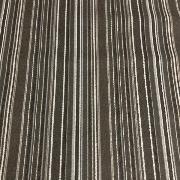 Anzea Stripes Otter Upholstery Vinyl