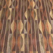 Arc-Com Lyric Paprika Wavy Stripe Upholstery Vinyl