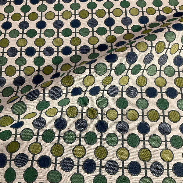 Designtex Pop Art Lagoon Blue Green Upholstery Fabric