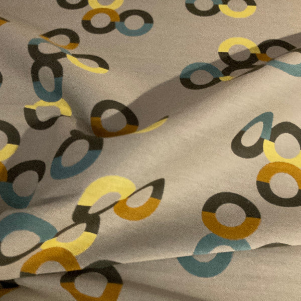 Designtex Signal Fossil Geometric Gray Upholstery Fabric