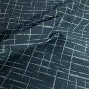 Remnant of Luna Hatch Helm Blue Upholstery Fabric