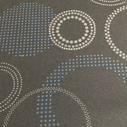 Designtex Concentric Charcoal Upholstery Fabric
