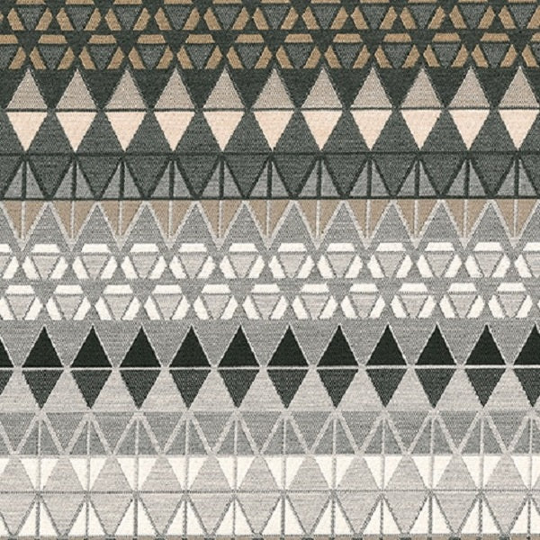 Brentano Pinnacle Arrow Gray Sunbrella Upholstery Fabric